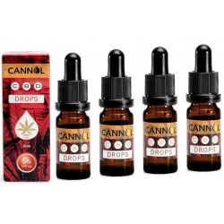 5% CBD - 500 mg - FULL Spectrum - 4-PAK - Cannol