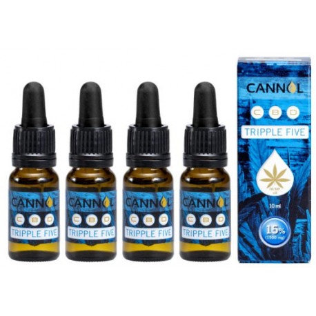 15% CBD - 1.500 mg CBD-CBN-CBG - 10 ml - Cannol