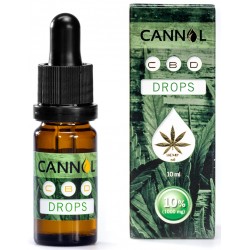 10% CBD - 1.000 mg THC fri - 10 ml - Cannol