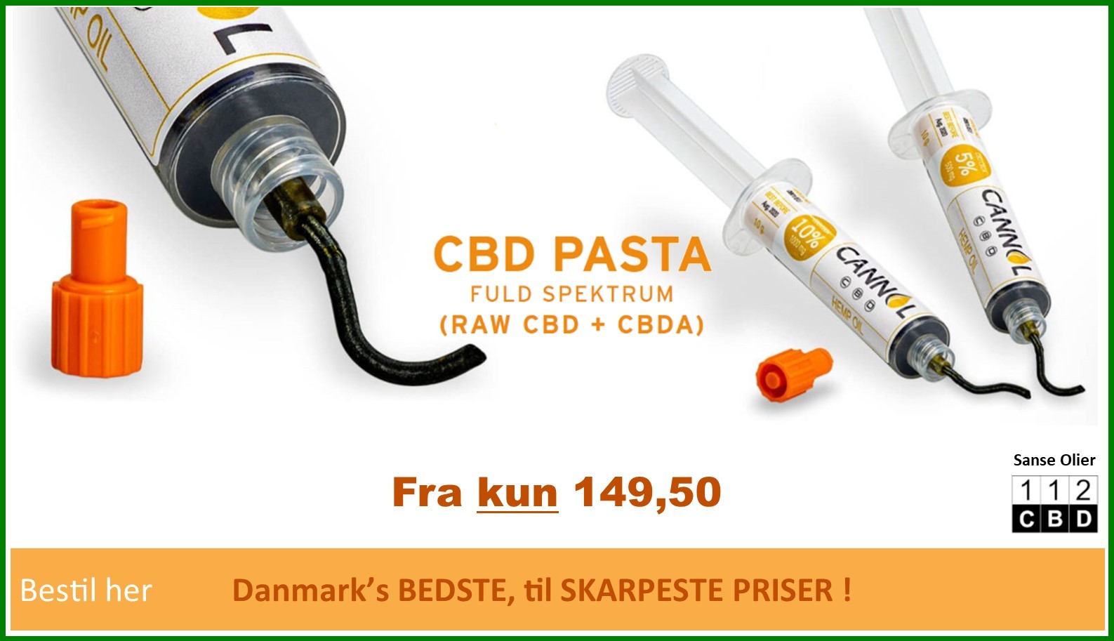 CBD pasta - Danmark BBEDSTE til SKAPESTE PRISER !